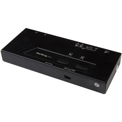 Conmutador de matriz HDMI 2x2 de StarTech.com - 4K con conmutación rápida