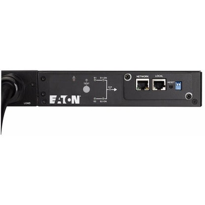 Unité de distribution d'alimentation Eaton eATS 9 prises - NEMA L6-20P - 8 x IEC 60320 C13, 1 x IEC 603