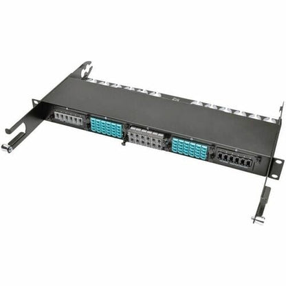 Panel de conexión de 12 fibras Tripp Lite MTP/MTO x 12 casetes de paso de 40 Gb - 12 puertos - 12