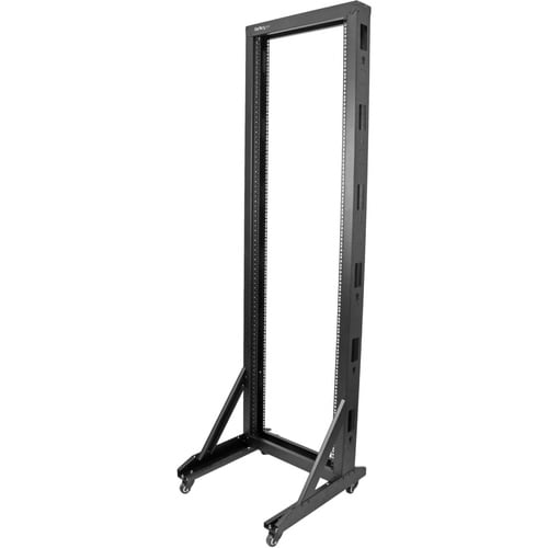 Rack serveur mobile à cadre ouvert StarTech.com 42U à 2 montants, 2 montants, 48 ​​cm de large