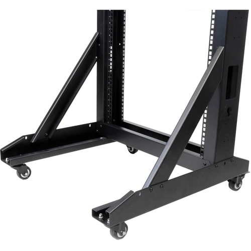 Rack serveur mobile à cadre ouvert StarTech.com 42U à 2 montants, 2 montants, 48 ​​cm de large