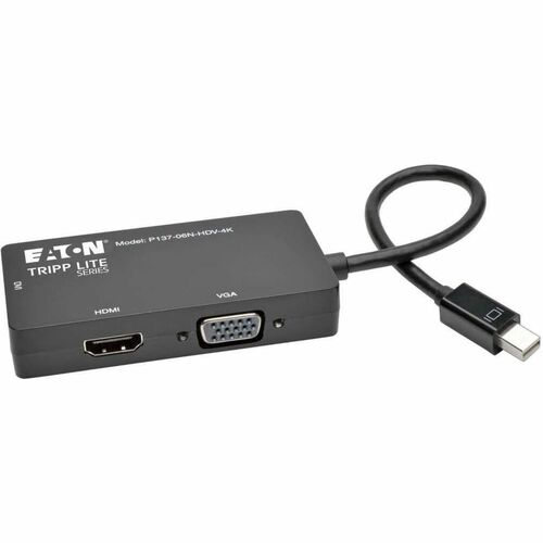 Tripp Lite par Eaton Mini DisplayPort 1.2 vers VGA/DVI/HDMI Tous
