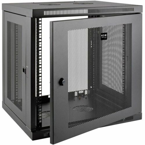 GABINETE DE RACK DE MONTAJE EN PARED DE 12U, GABINETE PARA SERVIDOR DE PERFIL BAJO Y PROFUNDO