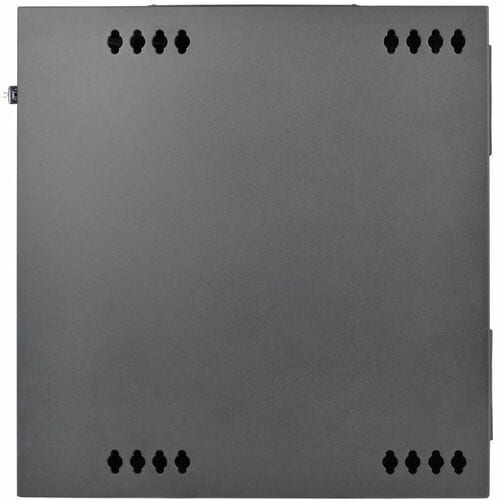ARMOIRE RACK MURALE 12U À CHARNIÈRES AVEC FENÊTRE ACRYLIQUE PROFONDE