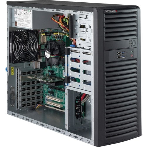 Système serveur barebone Supermicro SuperWorkstation 5039A-IL - Moyenne tour