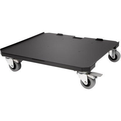 Kensington Secure Cabinet Trolley - 4 Casters - Rubber - Black - 1