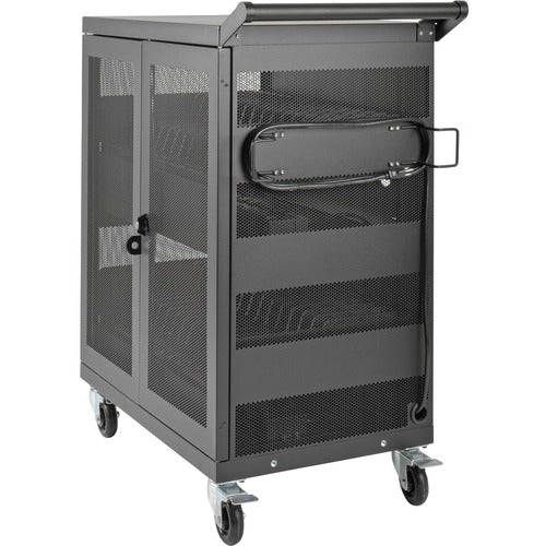 Chariot de charge CA Tripp Lite by Eaton CSC32AC pour 32 appareils - Pousser/Tirer Han