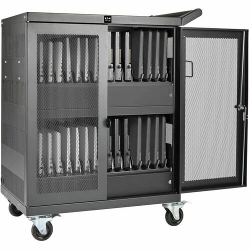 Chariot de charge CA Tripp Lite by Eaton CSC32AC pour 32 appareils - Pousser/Tirer Han