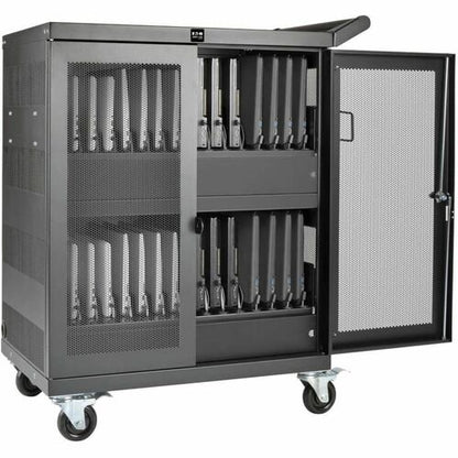 Chariot de charge CA Tripp Lite by Eaton CSC32AC pour 32 appareils - Pousser/Tirer Han