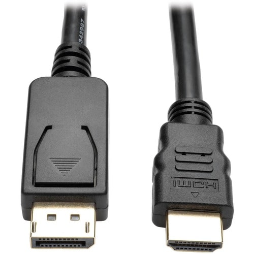 Tripp Lite series P582-006-V2 DisplayPort 1.2 to HDMI Adapter Cable, 6 ft. - 6 ft (1.83 m)