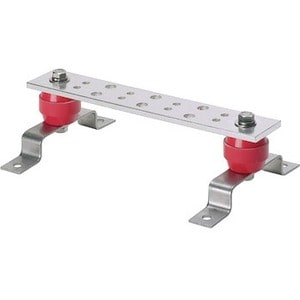 Barras colectoras de conexión a tierra para telecomunicaciones Panduit de 1/4" x 4" x 12"