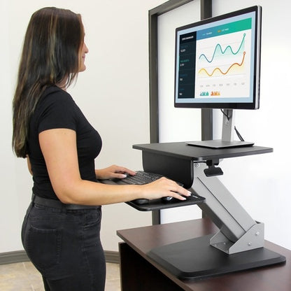 StarTech.com Height Adjustable Standing Desk Converter