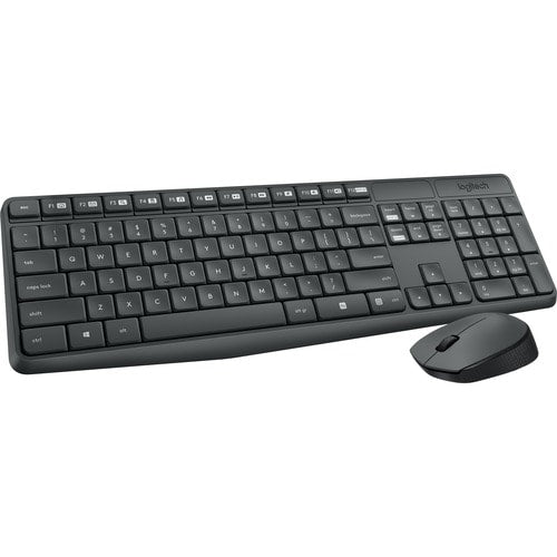 Teclado y ratón MK235 WRLS gris (TS)