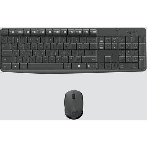 Teclado y ratón MK235 WRLS gris (TS)