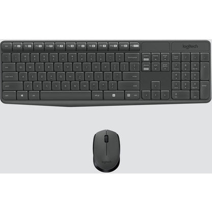 Teclado y ratón MK235 WRLS gris (TS)