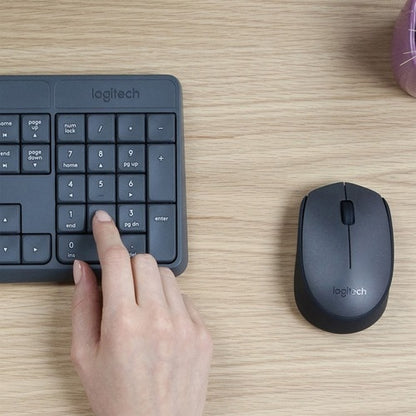 Teclado y ratón MK235 WRLS gris (TS)