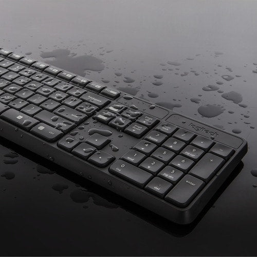 Teclado y ratón MK235 WRLS gris (TS)