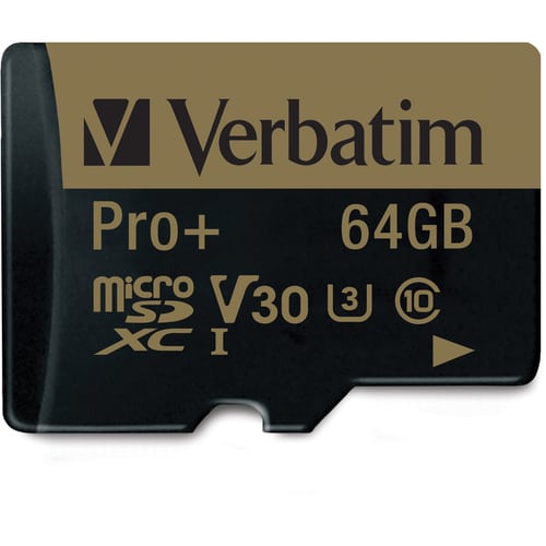 64GB PRO + 600X MICROSDXC MEM MULTI 4 CARD W/ADAP UHS-I V30 U3 CL