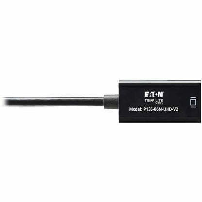 Tripp Lite 6in DisplayPort to HDMI Adapter Converter 4K x 2K Active UHD DP to HDMI M/F DPort 1.2 6"