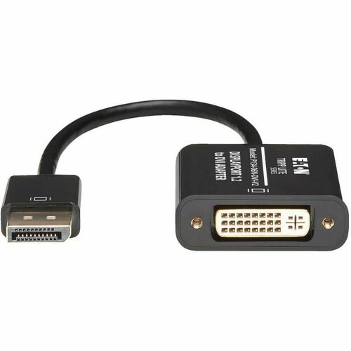 Tripp Lite 6in DisplayPort to DVI Adapter Active Converter M/F DPort 1.2 6"
