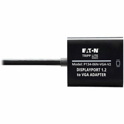 Tripp Lite 6in DisplayPort to VGA Adapter Active Converter DP to VGA M/F DPort 1.2 6\" - 6