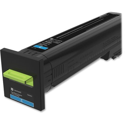 CARTOUCHE DE TONER CYAN À RETOUR CS820 CX820 CX825 CX860