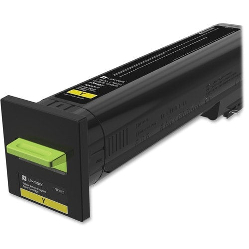 RETURN PROGRAM TONER CARTRIDGE CS820 CX820 CX825 CX860 YELLOW