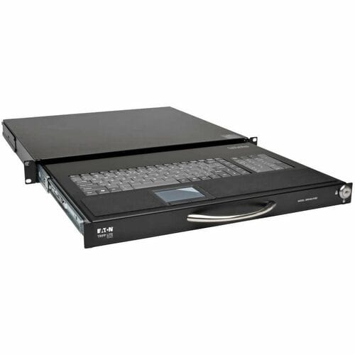Tripp Lite by Eaton SmartRack 1U Rack-Mount Keyboard with KVM Cable Ki