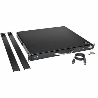 Tripp Lite by Eaton SmartRack 1U Rack-Mount Keyboard with KVM Cable Ki