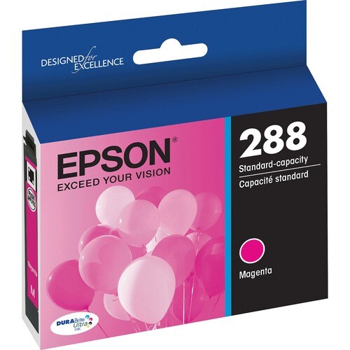 Tinta de inyección de tinta Epson DURABrite Ultra 288 original de rendimiento estándar