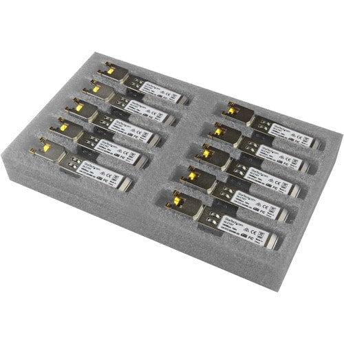 Módulo SFP compatible con Cisco GLC-T de StarTech.com (paquete de 10)