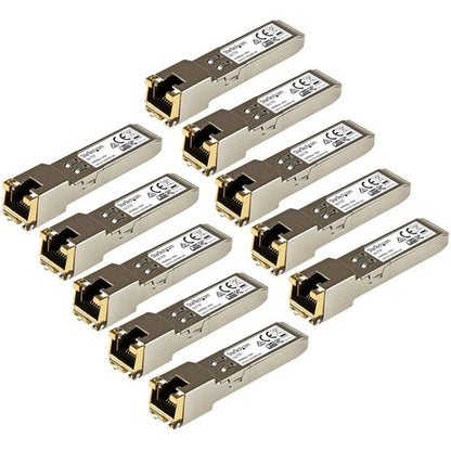 Módulo SFP compatible con Cisco GLC-T de StarTech.com (paquete de 10)