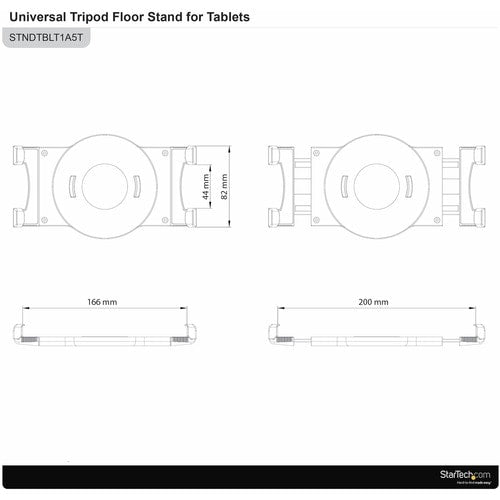 StarTech.com Adjustable Tablet Tripod Stand