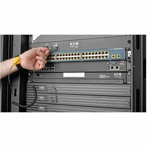 Tripp Lite by Eaton SmartRack 1U ESD Grounding Panel - 2\" (50.80 mm) Width"