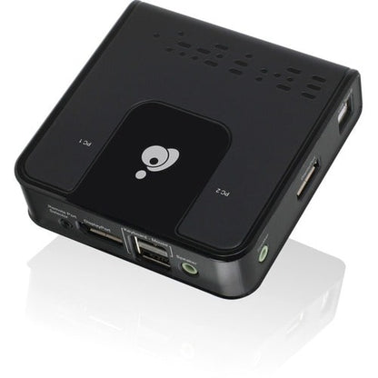 CONMUTADOR KVM DP DE 2 PUERTOS CON VIDEO DE ALTA DEFINICIÓN 4K TECNOLOGÍA USB 2.0