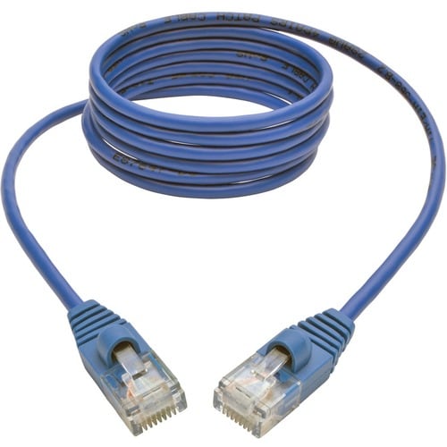Tripp Lite by Eaton Cat5e 350 MHz Snagless Molded Slim UTP Patch Cable (RJ45 M/M