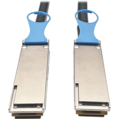 Tripp Lite by Eaton QSFP28 to QSFP28 100GbE Passive DAC Copper InfiniBand Cable (M/M)