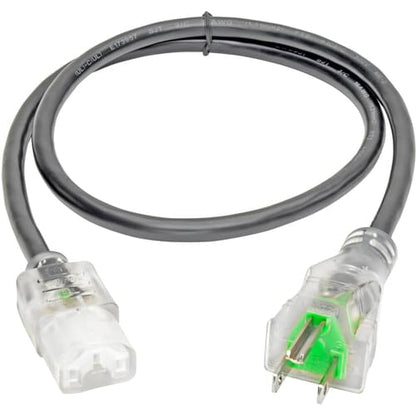 Tripp Lite 3ft Computer Power Cord Hospital Medical Cable 5