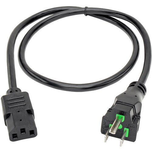 Tripp Lite 3ft Computer Power Cord Hospital Medical Cable 5