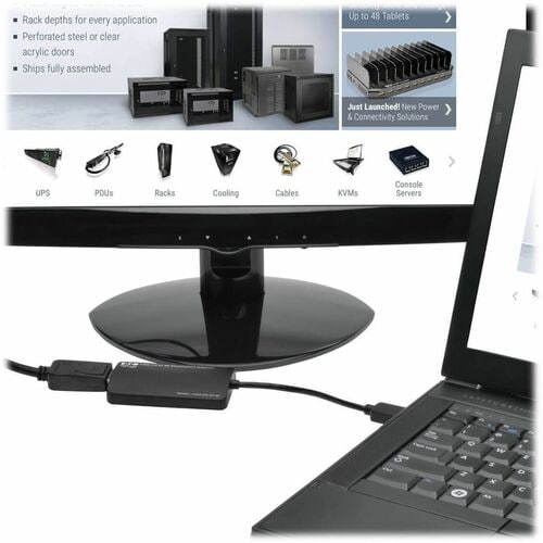 Tripp Lite by Eaton U344-001-DP-4K Graphic Adapter - USB 3.0 - 1 x DisplayPort, DisplayPor