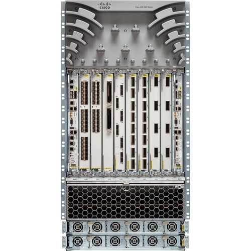 Châssis Cisco ASR 9910 8 emplacements pour cartes de ligne - 8 - 1 an