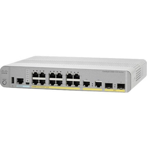 CISCO CATALYST 3560-CX 12PORT DATA IP BASE REMANUFACTURED