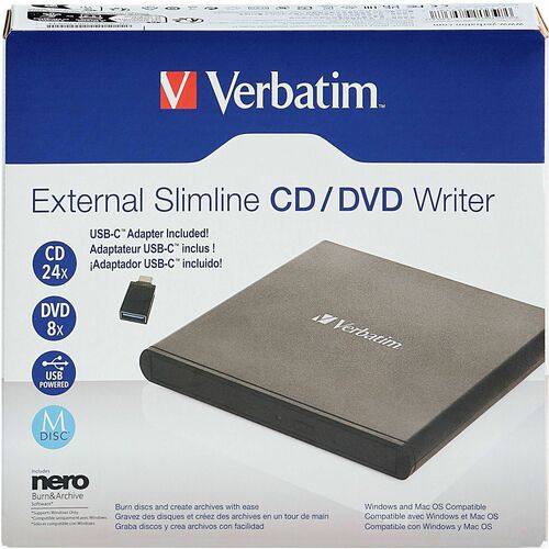 GRAVEUR CD/DVD EXTERNE SLIMLINE MULTI 4