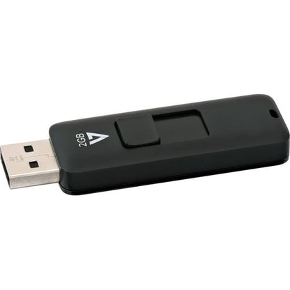Clé USB 2.0 2 Go, connecteur rétractable noir, RTL
