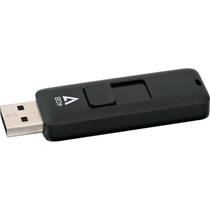 Clé USB 2.0 4 Go, connecteur rétractable noir, RTL