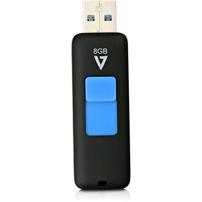 Clé USB 3.0 8 Go, connecteur rétractable noir, RTL
