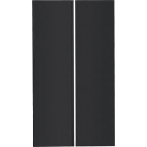Panneau latéral Panduit divisé pour armoire 48 RU (profondeur 1 200 mm). Couleur : noir.