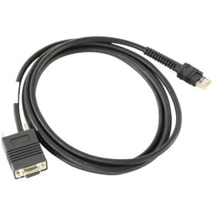 Cable de transferencia de datos en serie Zebra - Cable de transferencia de datos en serie de 7 pies - Primer extremo: