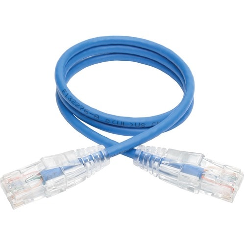 Tripp Lite by Eaton Cat6 Gigabit Snagless Molded Slim UTP Patch Cable (RJ45 M/M)