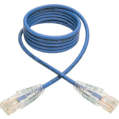 Câble de raccordement UTP moulé fin Cat6 Gigabit sans accroc Tripp Lite by Eaton (RJ45 M/M)